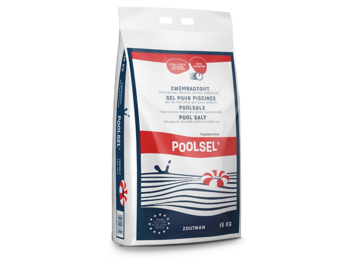 Poolsel zwembadzout - 15 kg