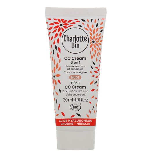 Charlotte Bio CC crème 6 en 1 - Peau sèche et sensible