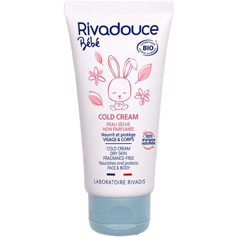 Crème hydratante bio - Cold Cream - Bébé - Visage & corps - 50 ml