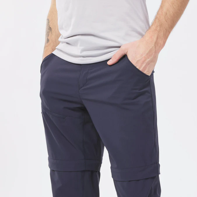 Decathlon Quechua - Calças de caminhada modulares Quechua para homem - MH150