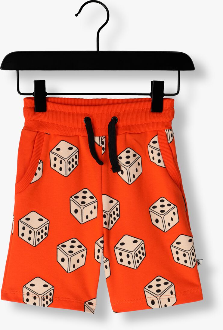 CARLIJNQ oranje carlijnq korte broek dice - bermuda