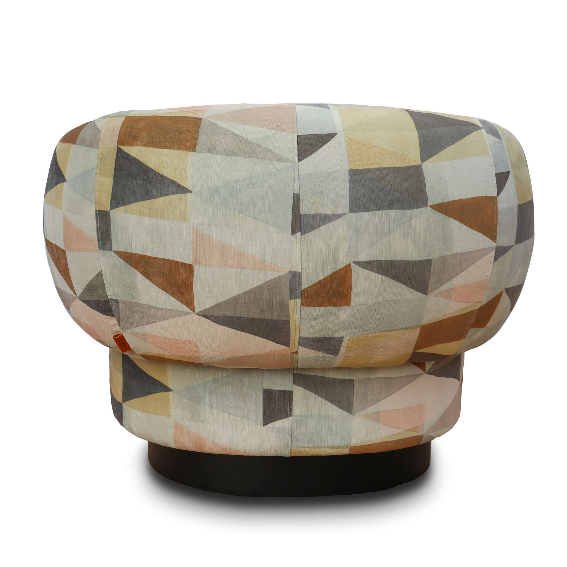 Fauteuil Izzy retro pastel