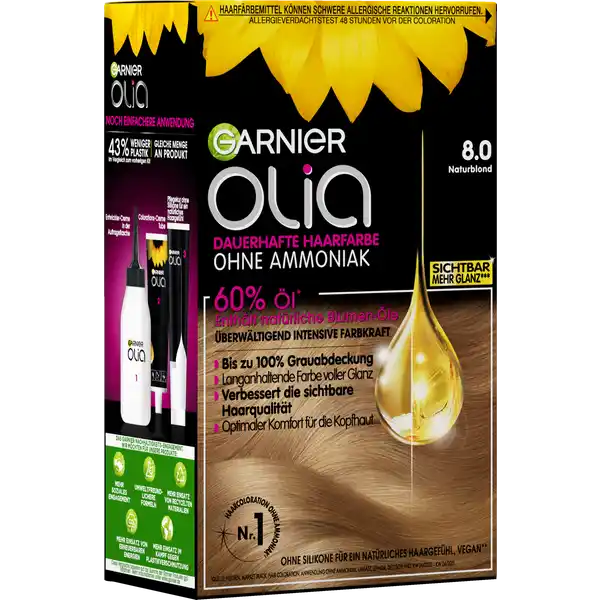 dauerhafte Haarfarbe 8.0 Naturblond