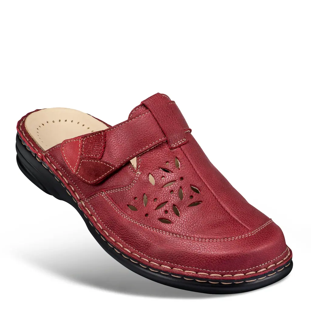 DAMEN - Clog BRUNI rot