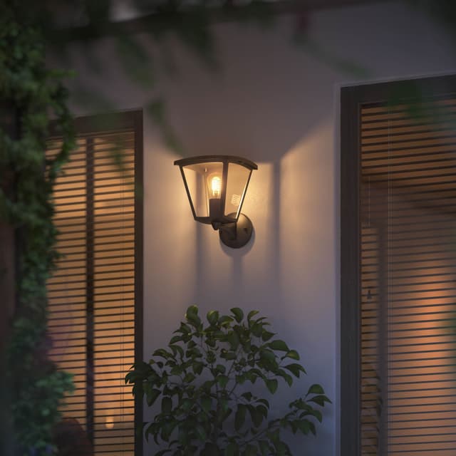 Philips Hue Inara W væglanterne (sort)