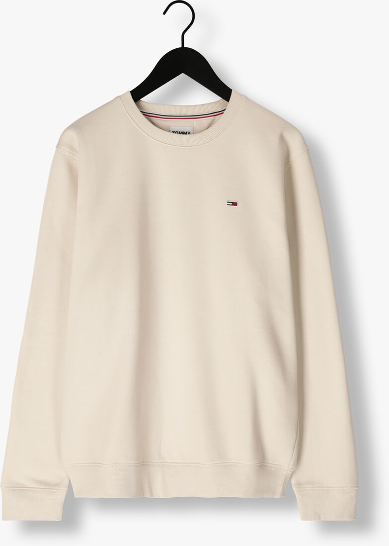 TOMMY JEANS beige tommy jeans sweater tjm regular fleece c neck
