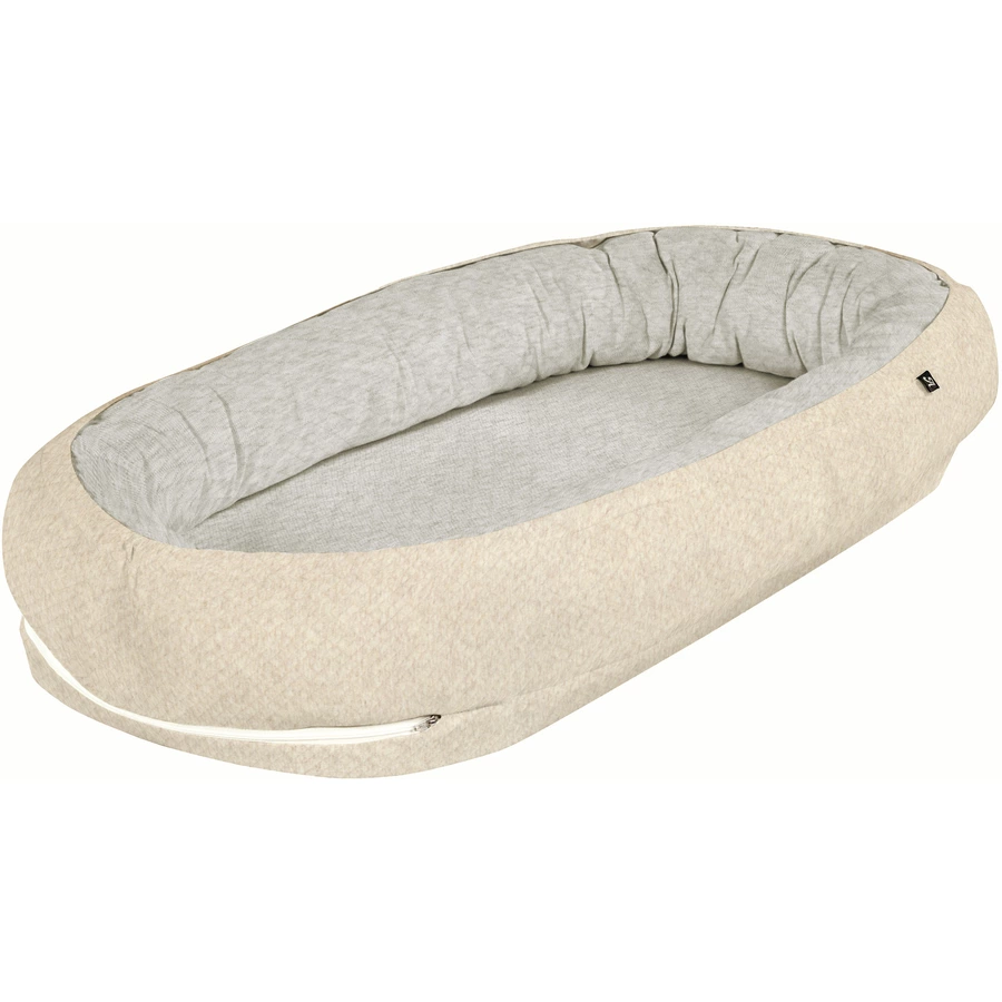 Alvi® Schlummer-Nestchen Special Fabric Quilt nature
