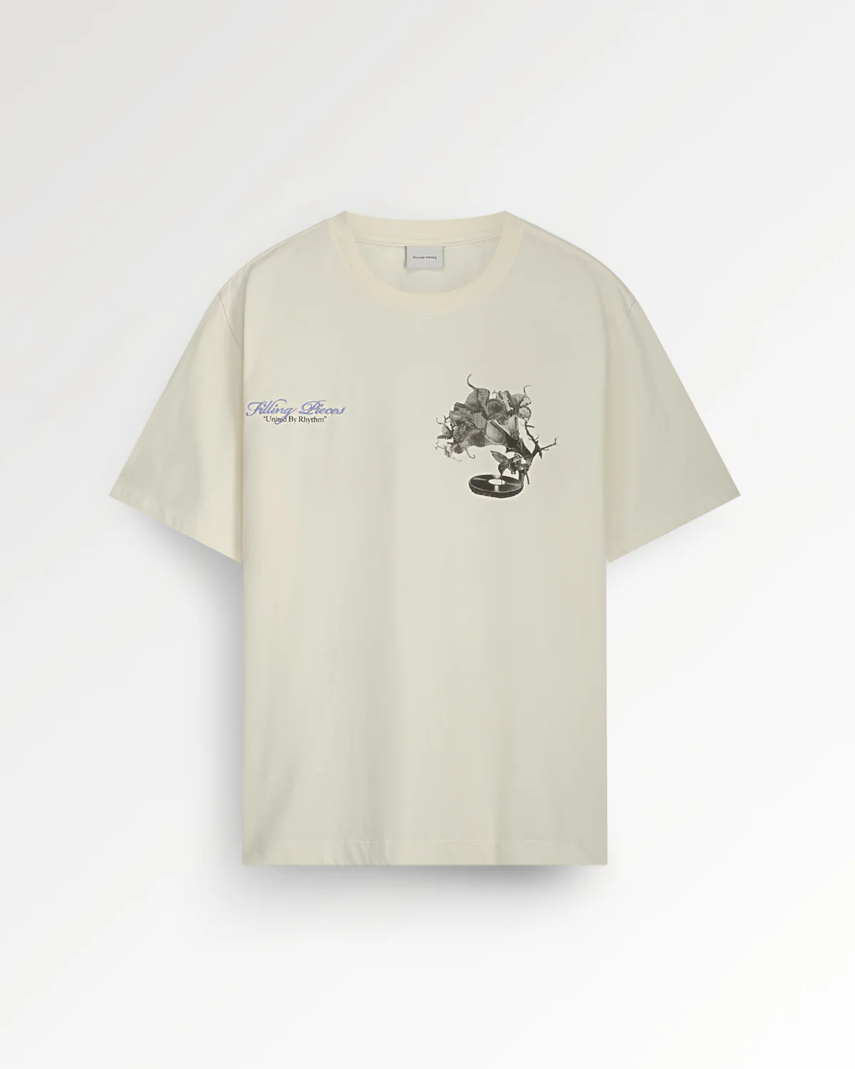 T-shirt Gramophone Antique White
