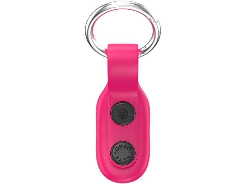 PopSockets Schlüsselanhänger PopPucks Starter Pack Pink Pun Schlüsselring mit Trickmagnet