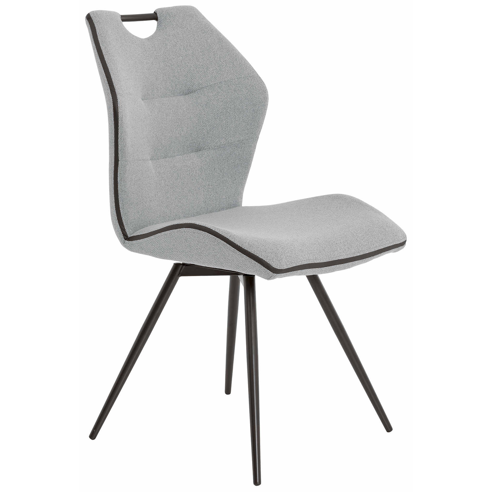Stuhl - grau - Webstoff