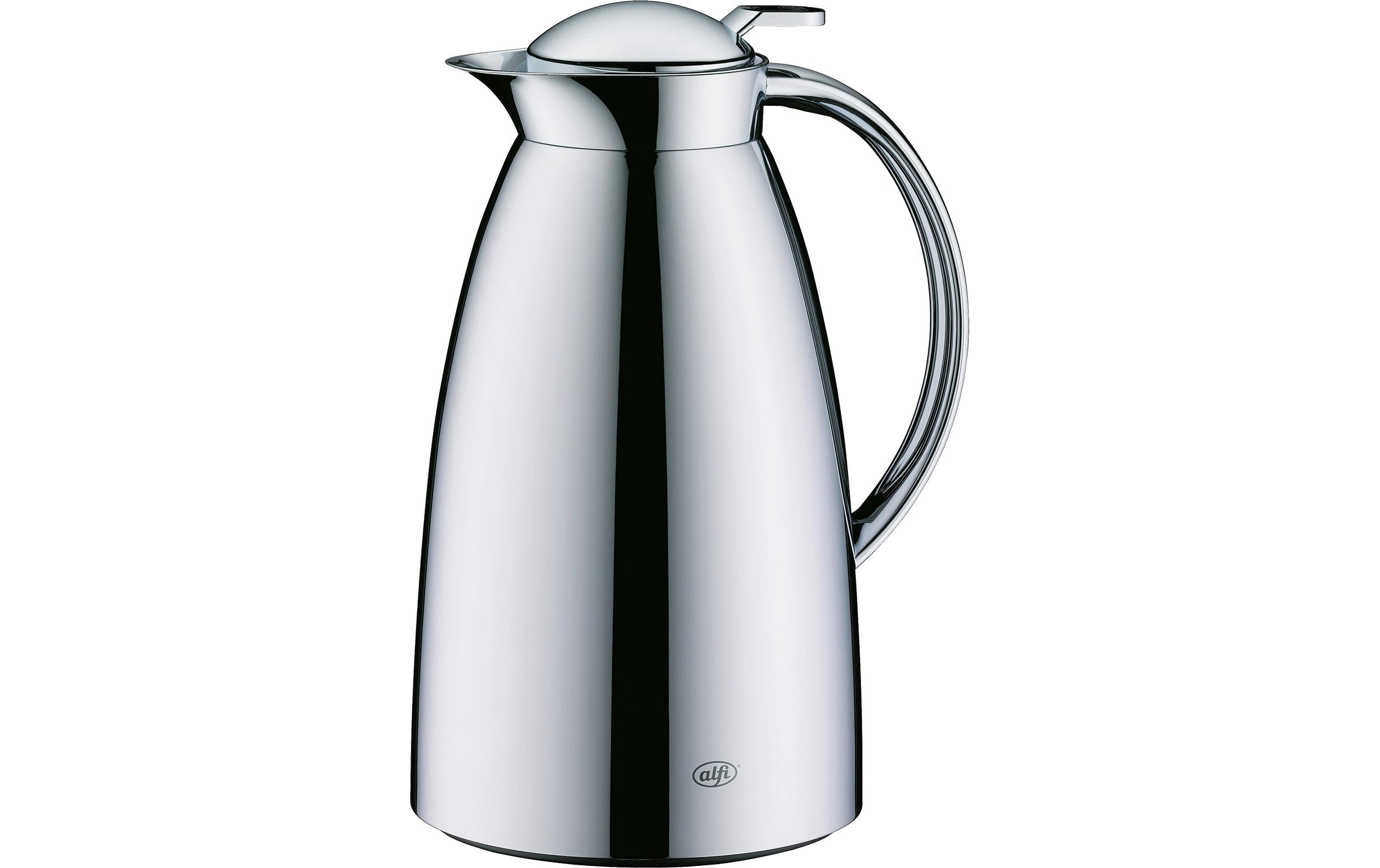 Thermoskanne Gusto 1000 ml, SilberIsolierkanne aus Edelstahl
