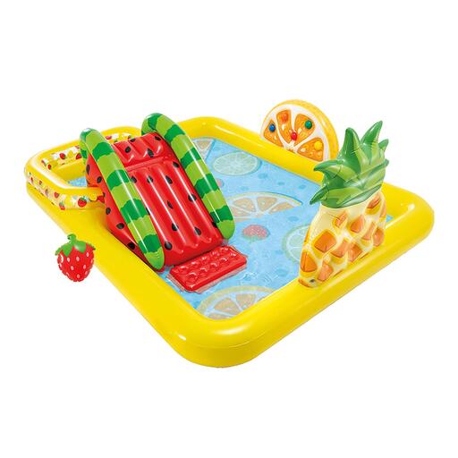 Piscina inflável de frutas