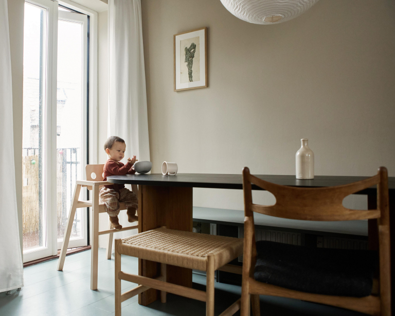 Nofred Robot High Chair kinderstoel grijs