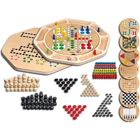 Philos Holz-Spielesammlung