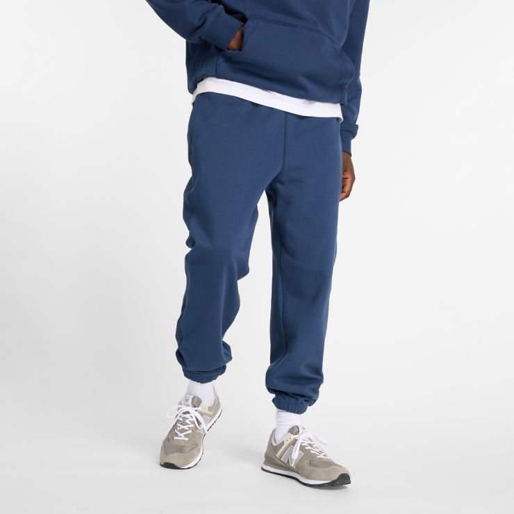 New BalanceAthletics French Terry Jogger - dunkelblau/navy