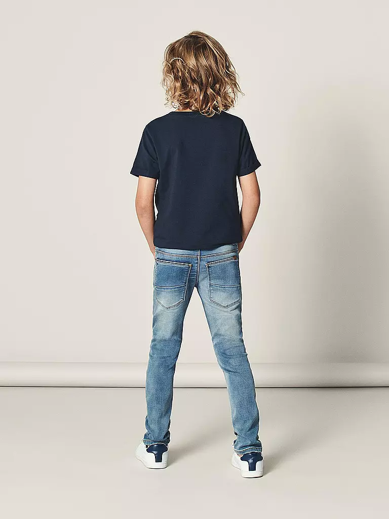 NAME IT Jungen Jeans Slim Fit NKMTHEO  hellblau