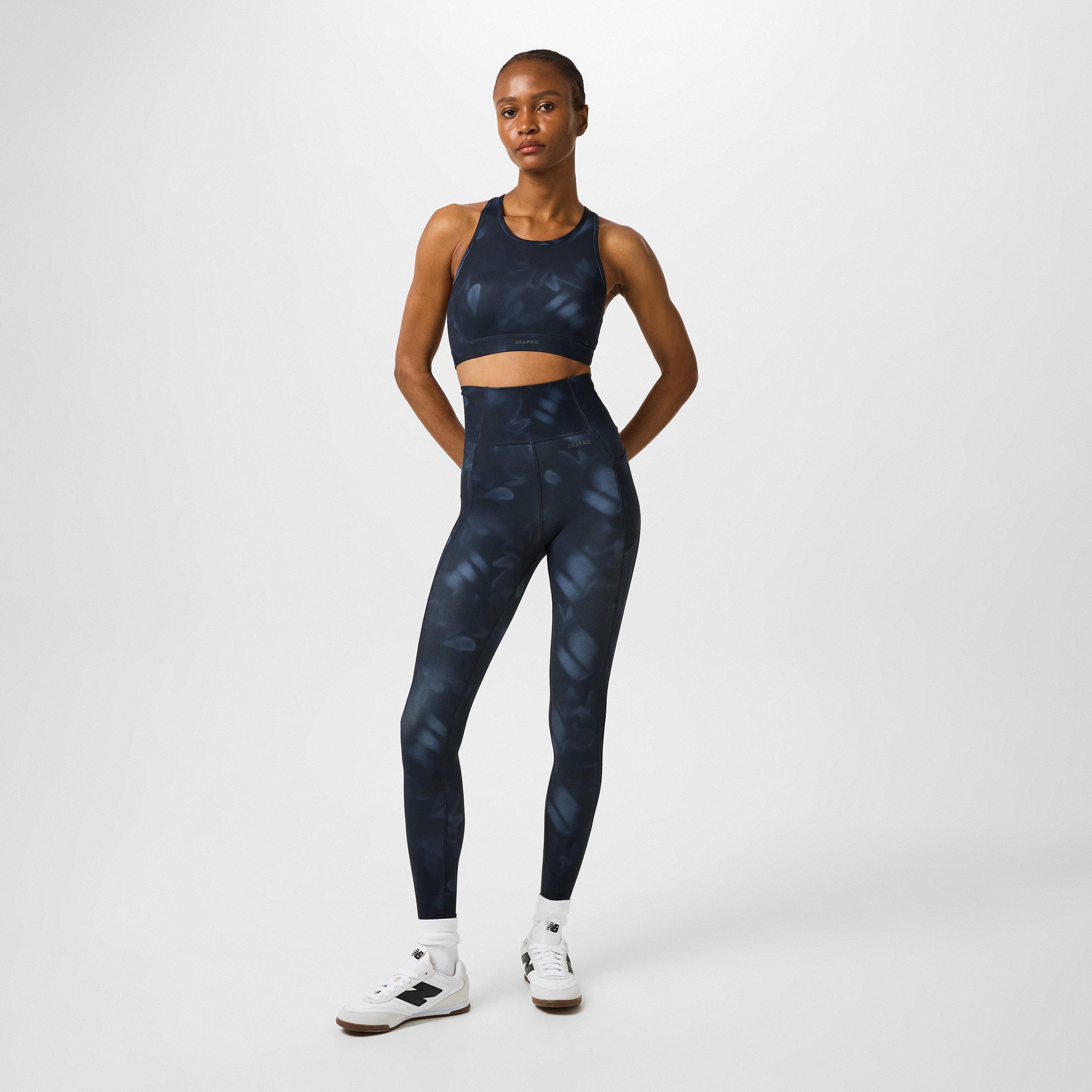 USA Pro Core Racer Back Sports Bra Womens