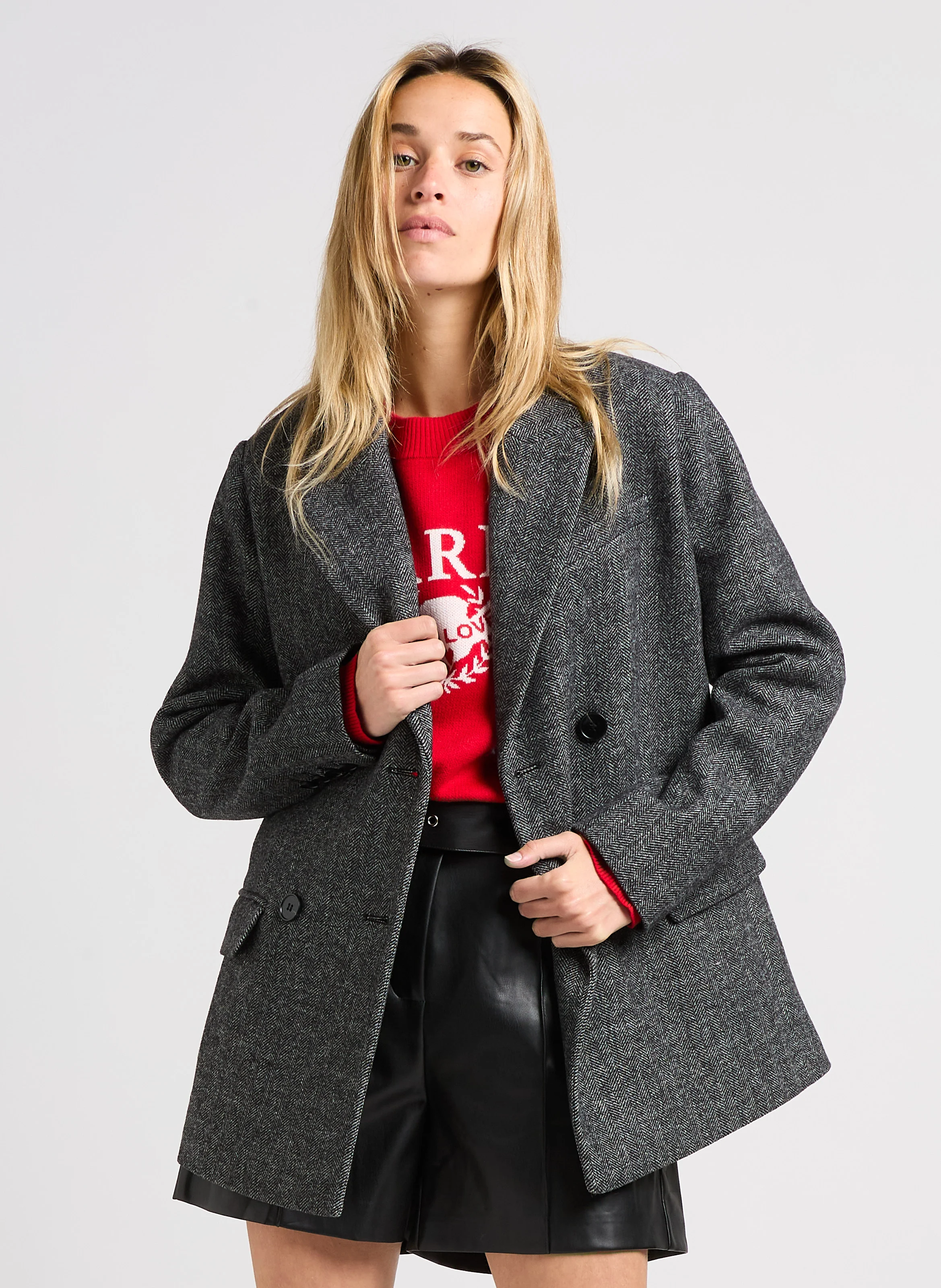 EKA - Veste de tailleur| Noir
