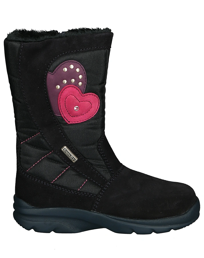 Winterstiefel WANJA gefüttert in dunkelblau