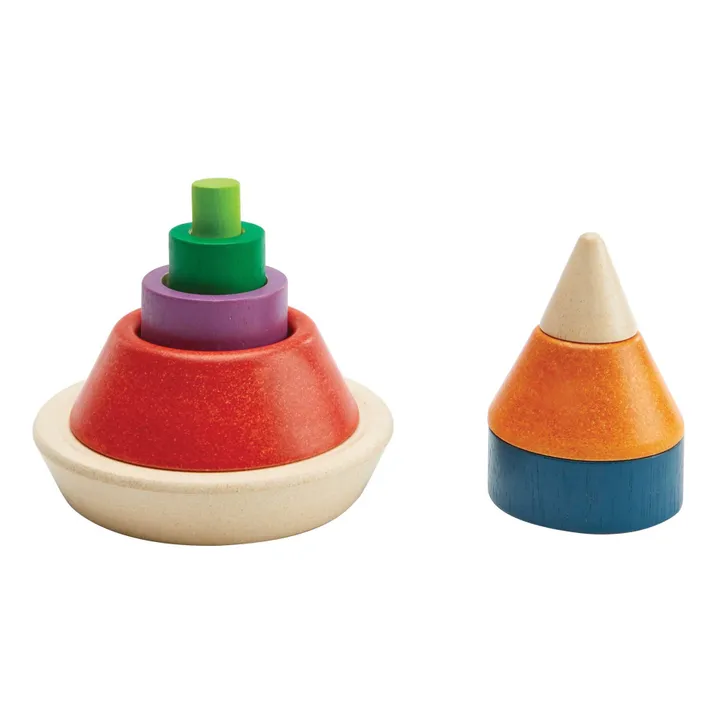 Plan Toys Pyramide à empiler et à encastrer