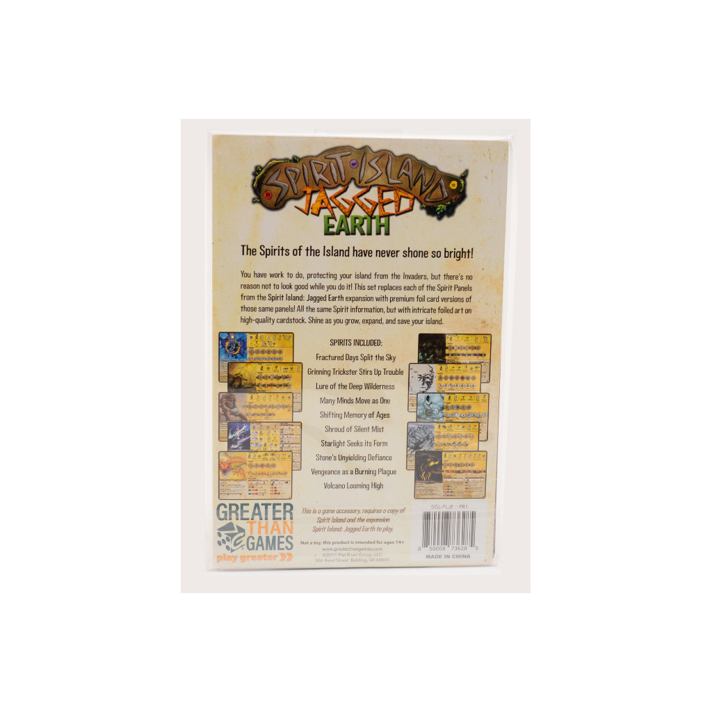 Spirit Island - Jagged Earth : Foil Panels