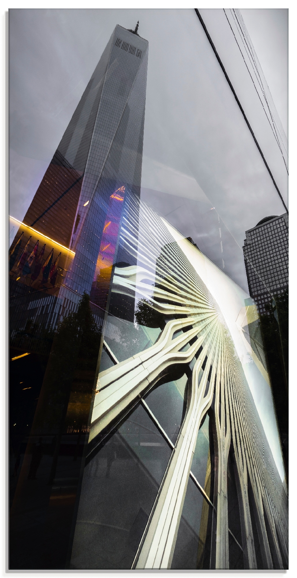 Artland Glasbild »One World Trade Center« Amerika 1 Stk. tlg. in verschiedenen Grössen