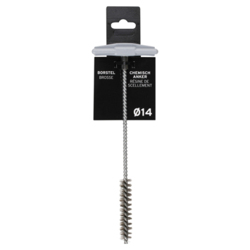 Staalborstel voor Chemisch anker 14mm