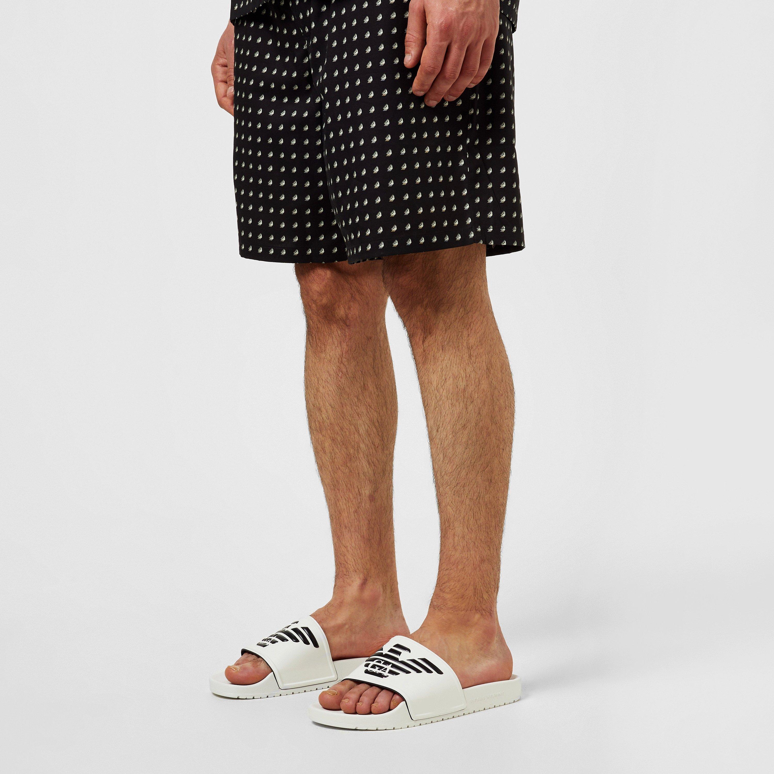 Emporio Armani Emporio Armani Slipper Pu-Eagle Log