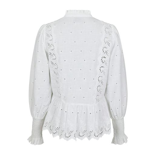 Neo Noir Mavianna Emb Bluse, White, 38