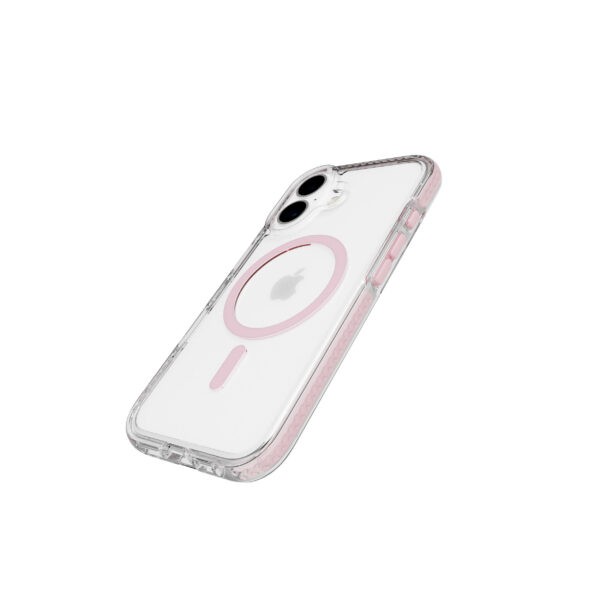 Tech21 - Evo Crystal - Cover - iPhone 16 - MagSafe - Lyserød