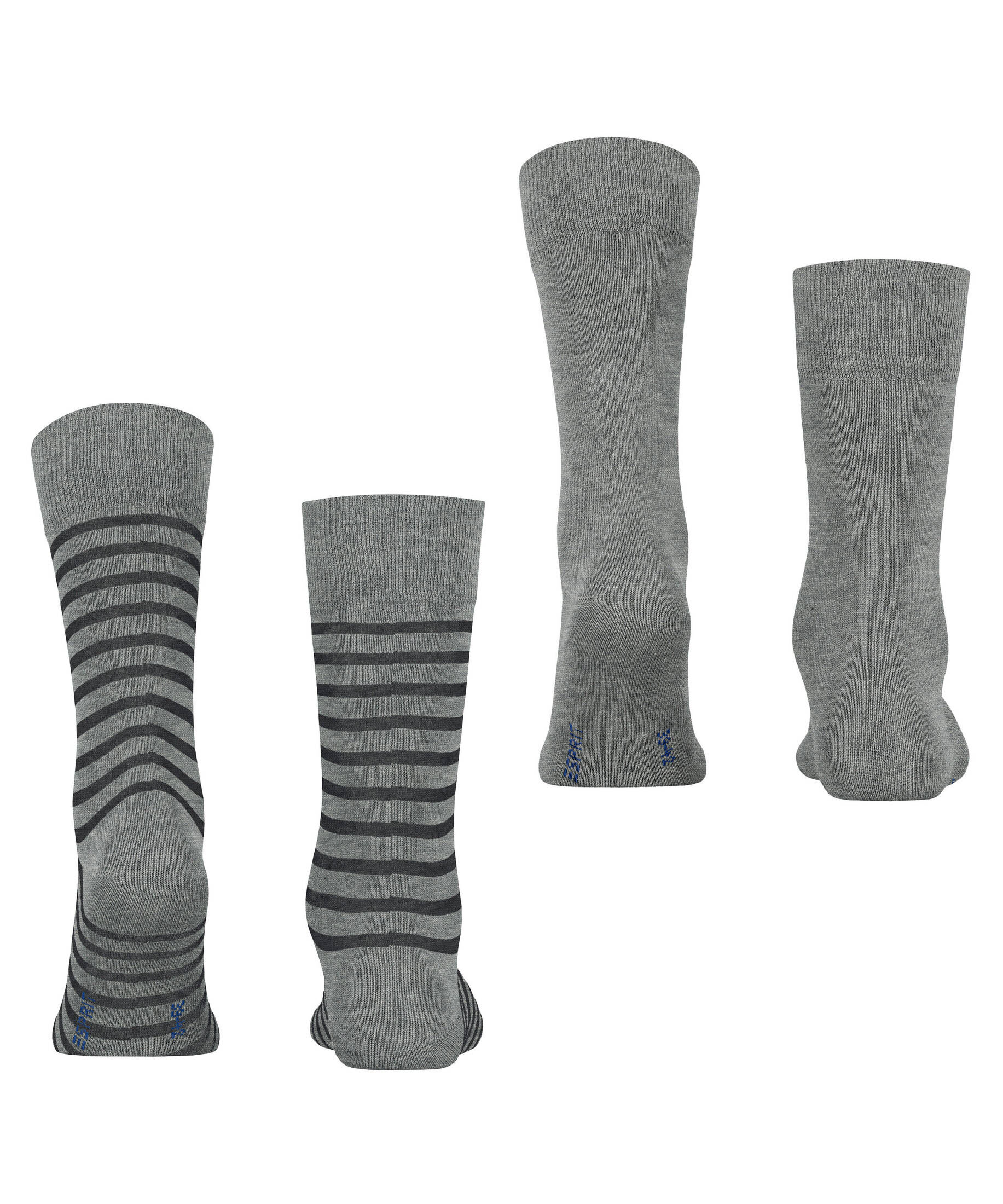 Esprit| Herren Socken Fine Stripe 2-Pack