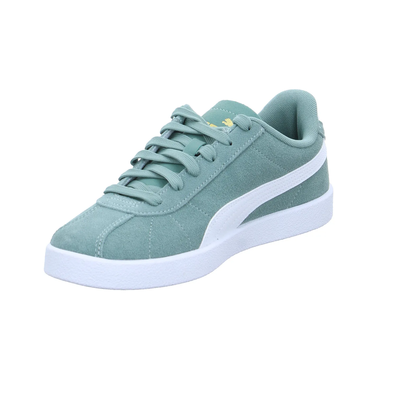PUMA Kinder Sportschuh Grün Leder