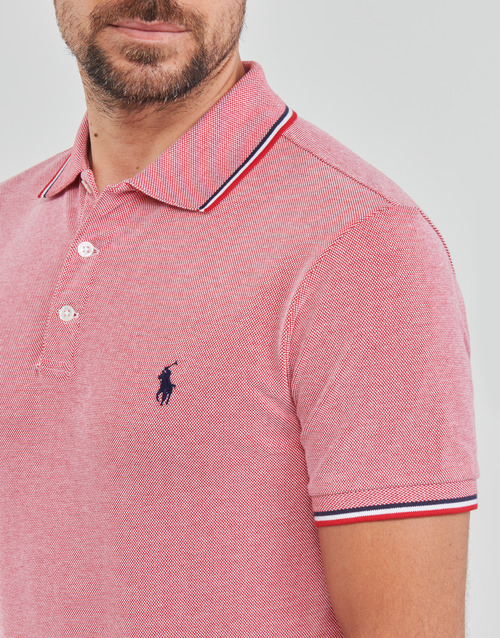 Polo Ralph Lauren - K223SC52C-SSKCSLIMM1-SHORT SLEEVE-KNIT Rojo / China