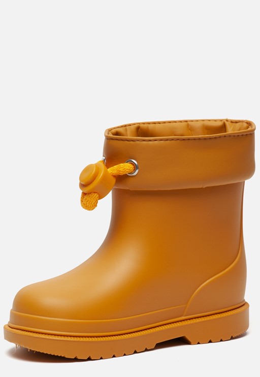 Regenlaarzen cognac