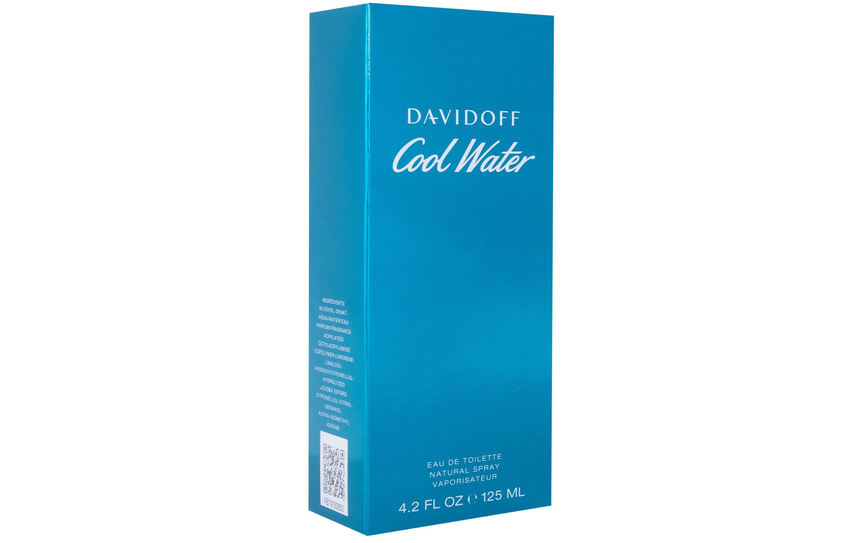 Eau de Toilette Cool Water 125 mlHerrenparfum mit holziger und blumiger Note