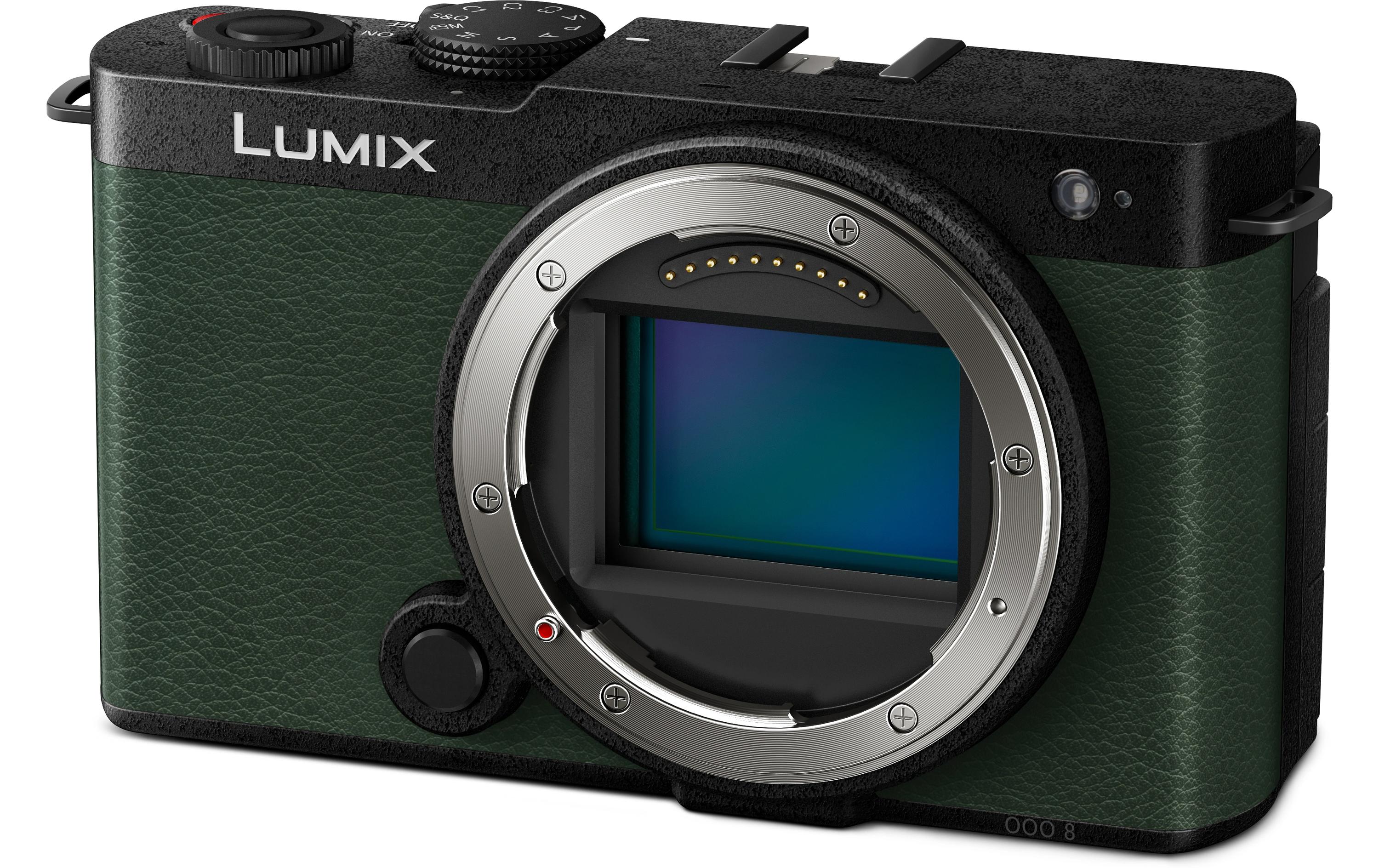 Fotokamera LUMIX S9 Body Grün<br>Kompakte Open-Gate spiegellose Vollformatkamera