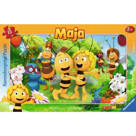 Ravensburger Rahmenpuzzle Biene Majas Welt, 15 Teile