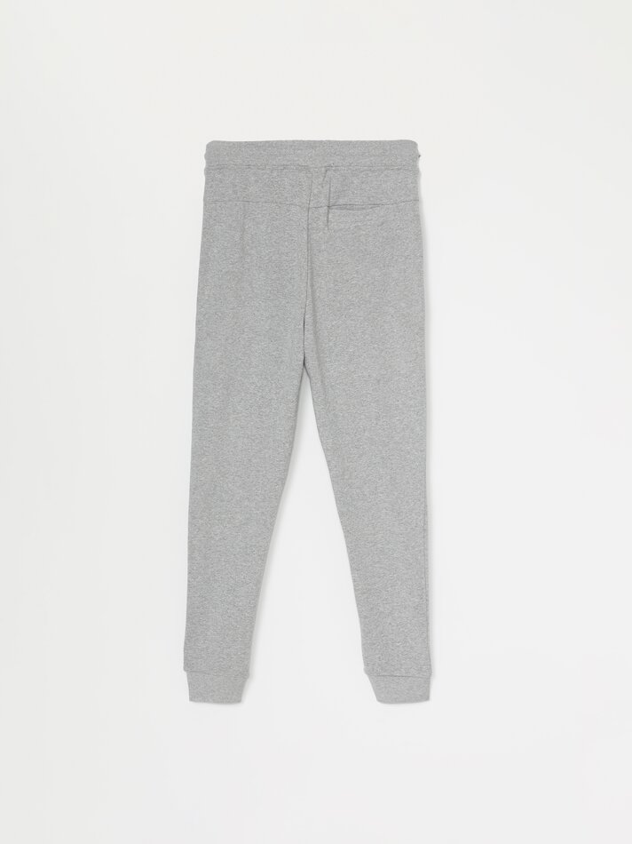 Calça jogger básica - Cinza mesclado