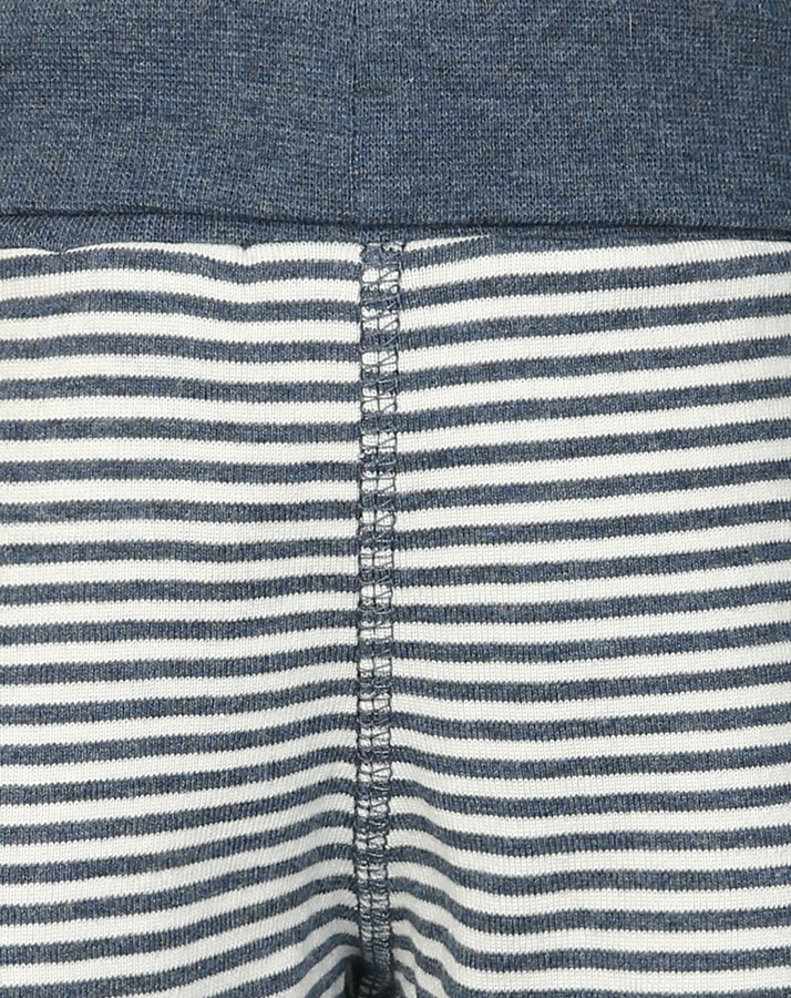 Schlupf-Shorts RAHMI gestreift in indigo melange