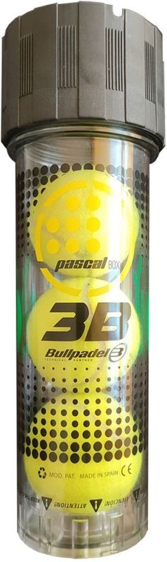 Bullpadel Pascal Box 3B Drukhouder voor Padelballen