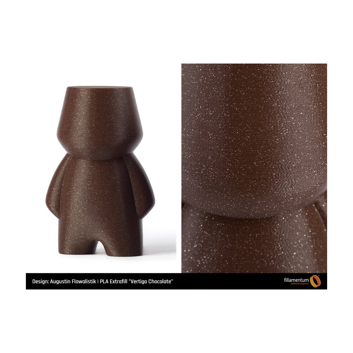 Fillamentum PLA Extrafill - Vertigo Choclate