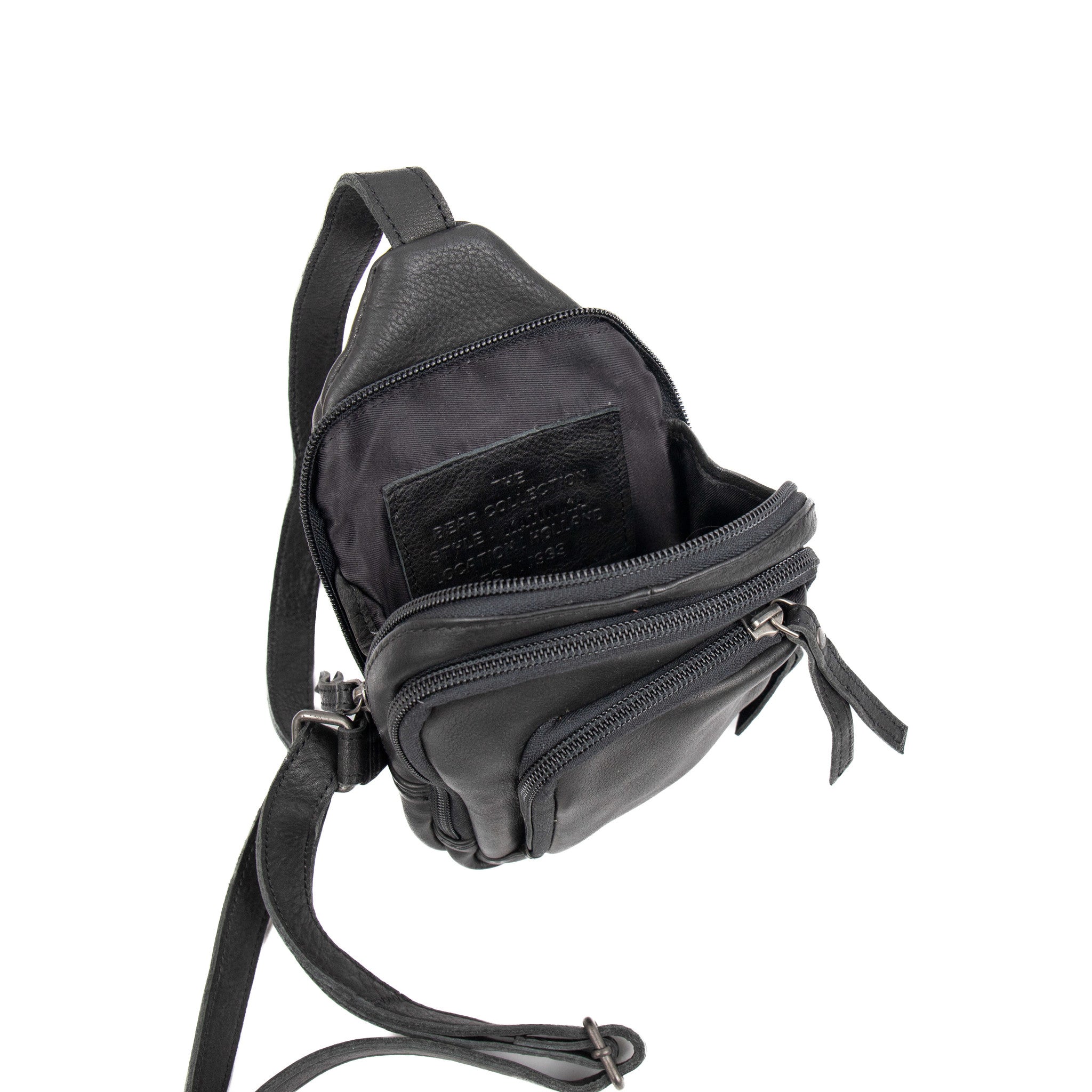 Crossbody tasje 'Katinka' zwart