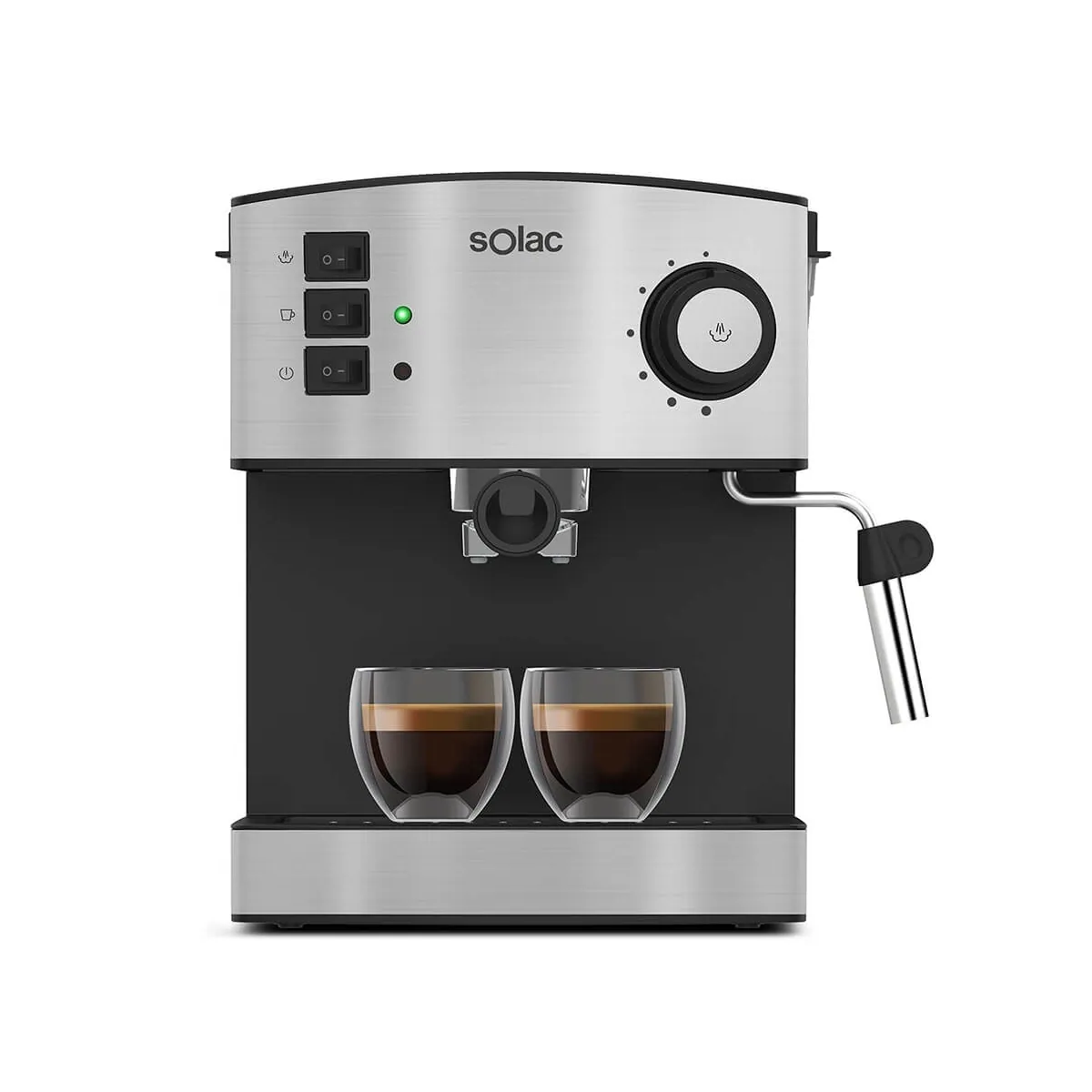 SOLAC Espressomaskin Taste Classic M80 Inox