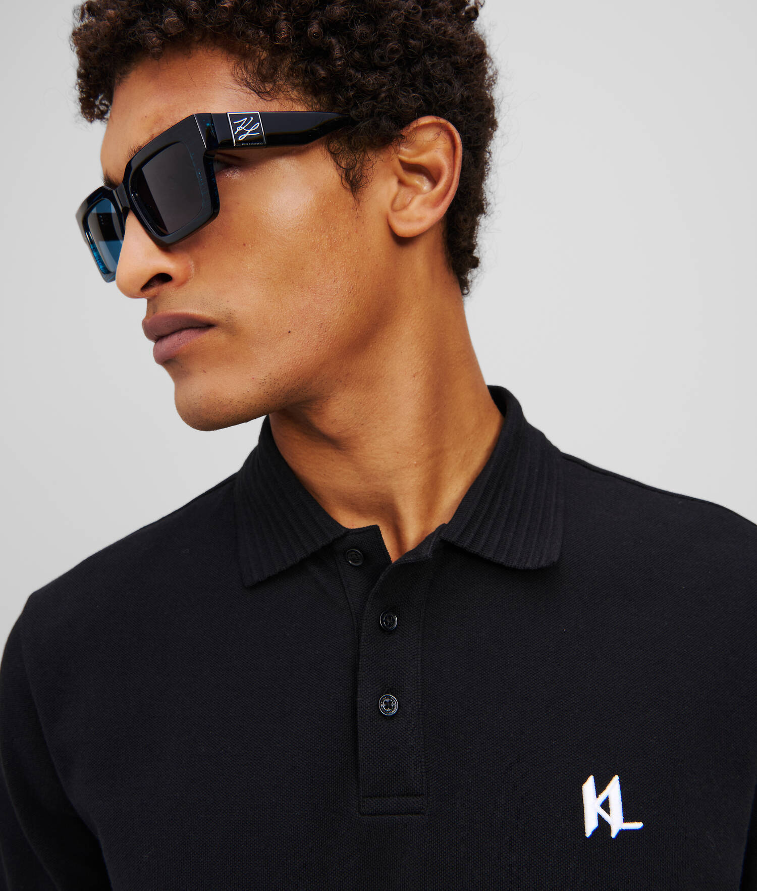 LUNETTES DE SOLEIL KARL AUTOGRAPH - Noir À Rayures