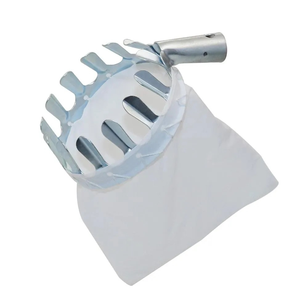 (Ø15cm) Obst Pflücker mit Stoff Beutel Outdoor Garten Früchte Greifer für Äpfel / Orangen / Birnen
