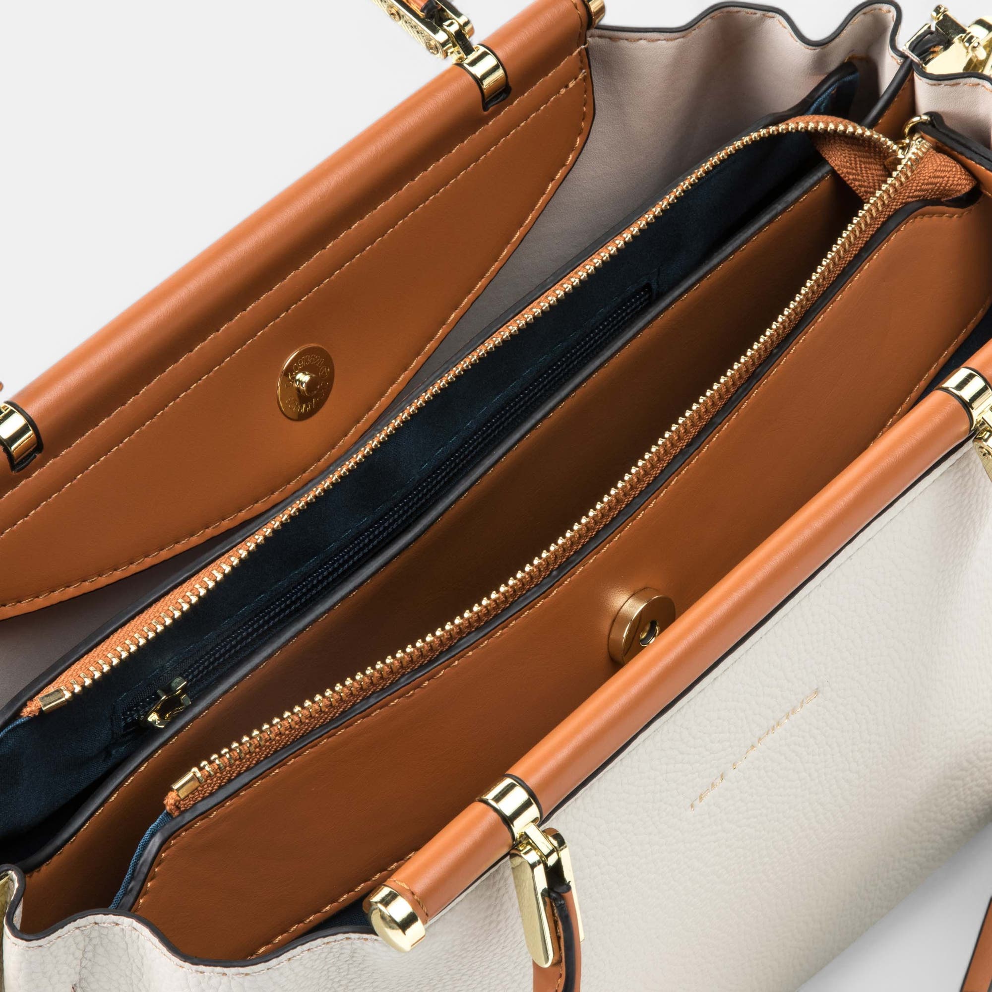 Sac à main beige