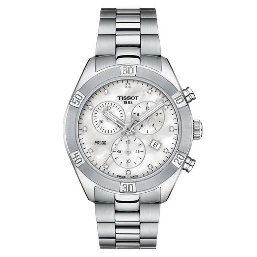 Tissot PR 100 Sport Chich T101.917.11.116.00  Dameur, Steel, 38 mm