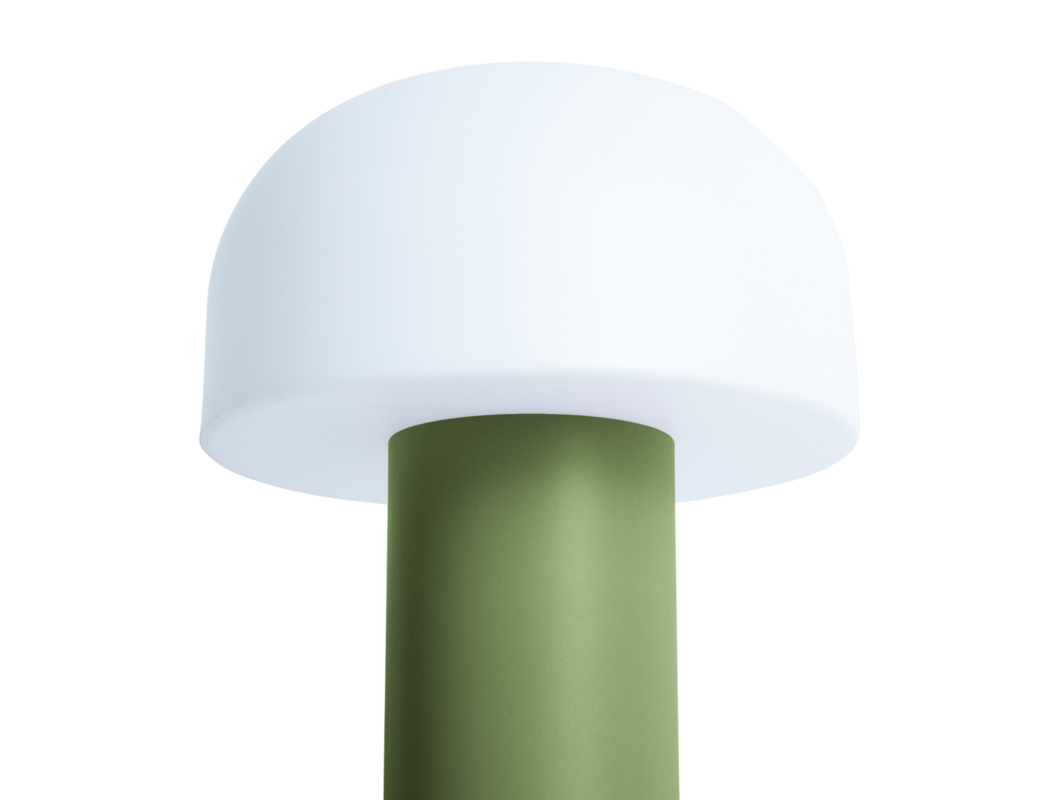 Table lamp Luca iron jungle green LED