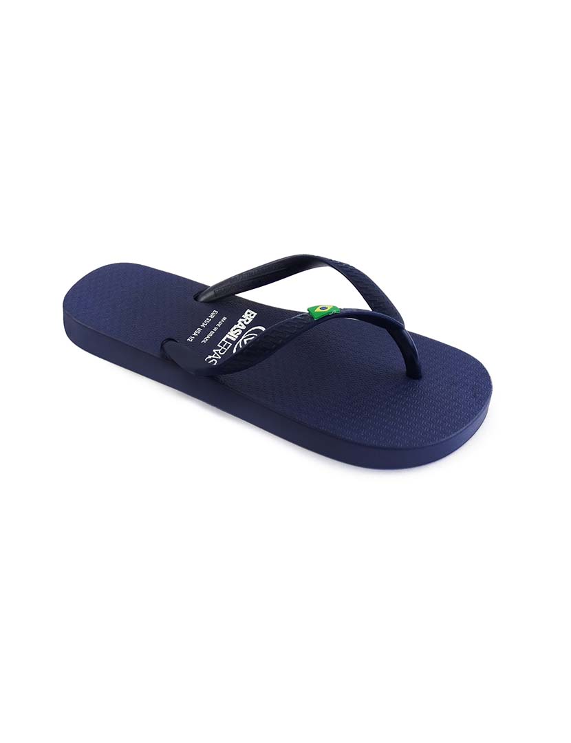Classic Brazil NL Children's Slippers Blue