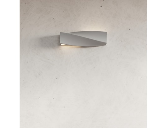 SOLLUX LIGHTING - Applique céramique sigma gris
